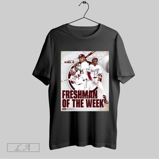Top Texas Am Aggies Baseball Terrence Kiel Ii Freshman Of The Man Big Weekend From The Rook Leads To Weekly Poster T Shirt