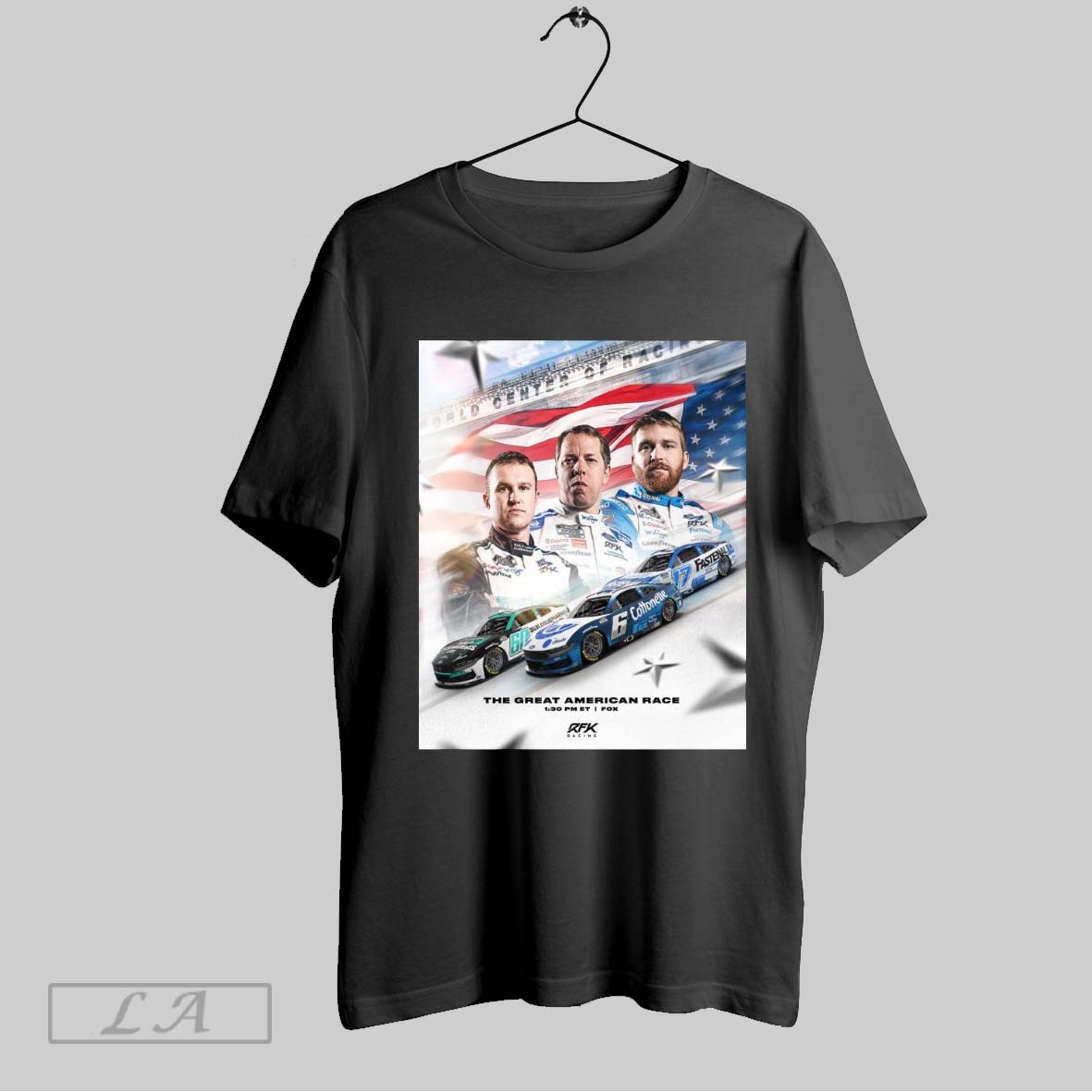 Top The Great American Race World Center Of Racing Daytona 500 Race Day Poster T Shirt