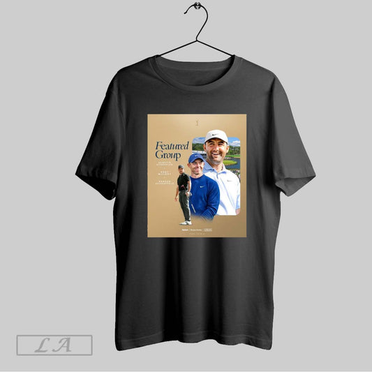 Top The Players Championship Featured Group Scottie Scheffler Rory Mcilroy Xander Schauffele Poster T Shirt Sweatshirt Hoodie Shirt