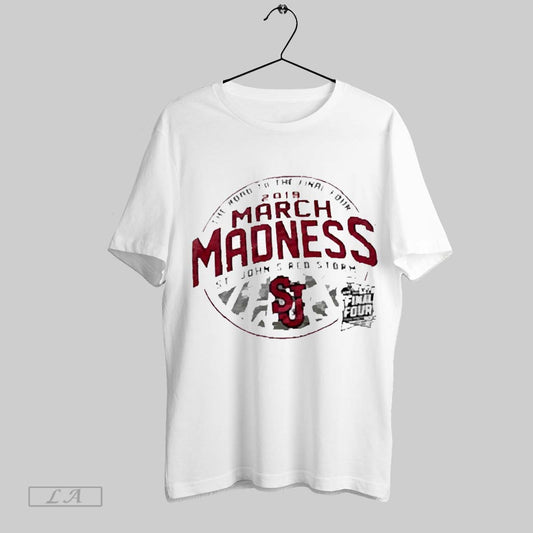 Top The Road To The Final Four 2019 March Madness St Johns Red Storm 2025 T Shirt Sweatshirt Hoodie Shirt