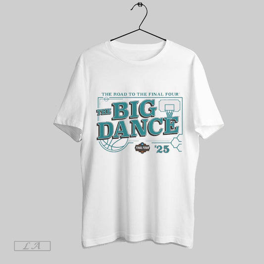 Top The Road To The Final Tour The Big Dance 2025 Ncaa Mens Basketball Tournament March Madness Buzzer Beater T Shirt Sweatshirt Hoodie Shirt