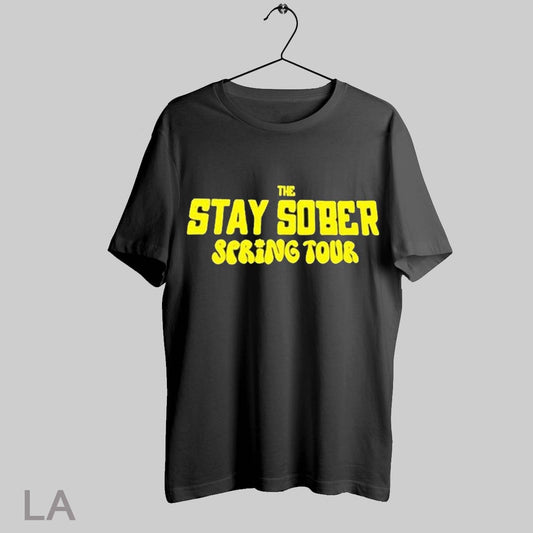 Top The Stay Sober Spring Tour 2025 T Shirt Sweatshirt Hoodie Shirt