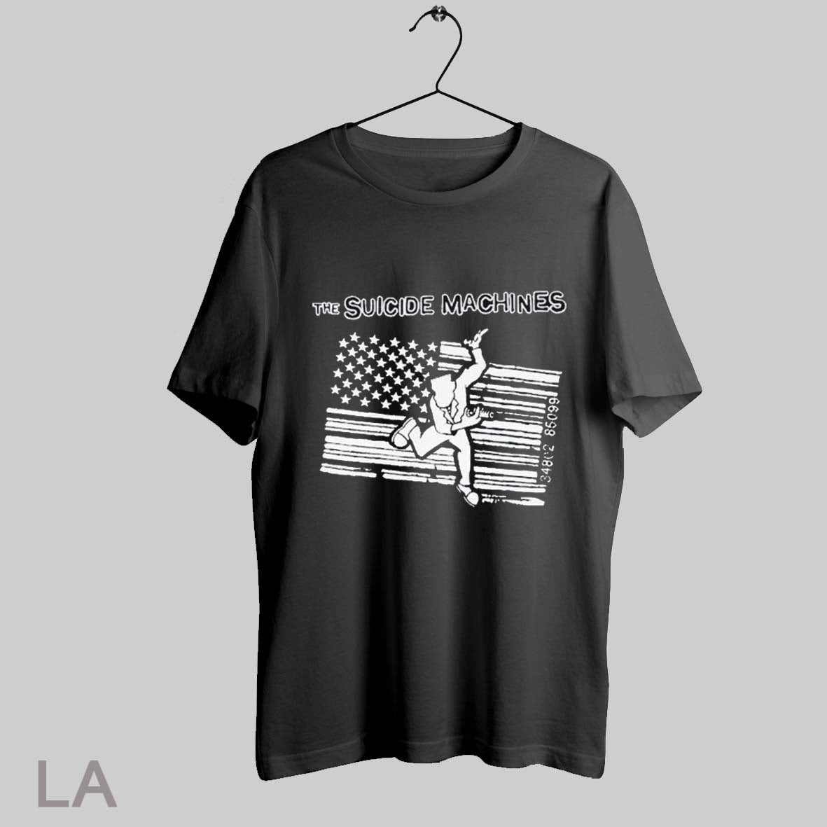 Top The Suicide Machines Barcode Flag T Shirt Sweatshirt Hoodie Shirt