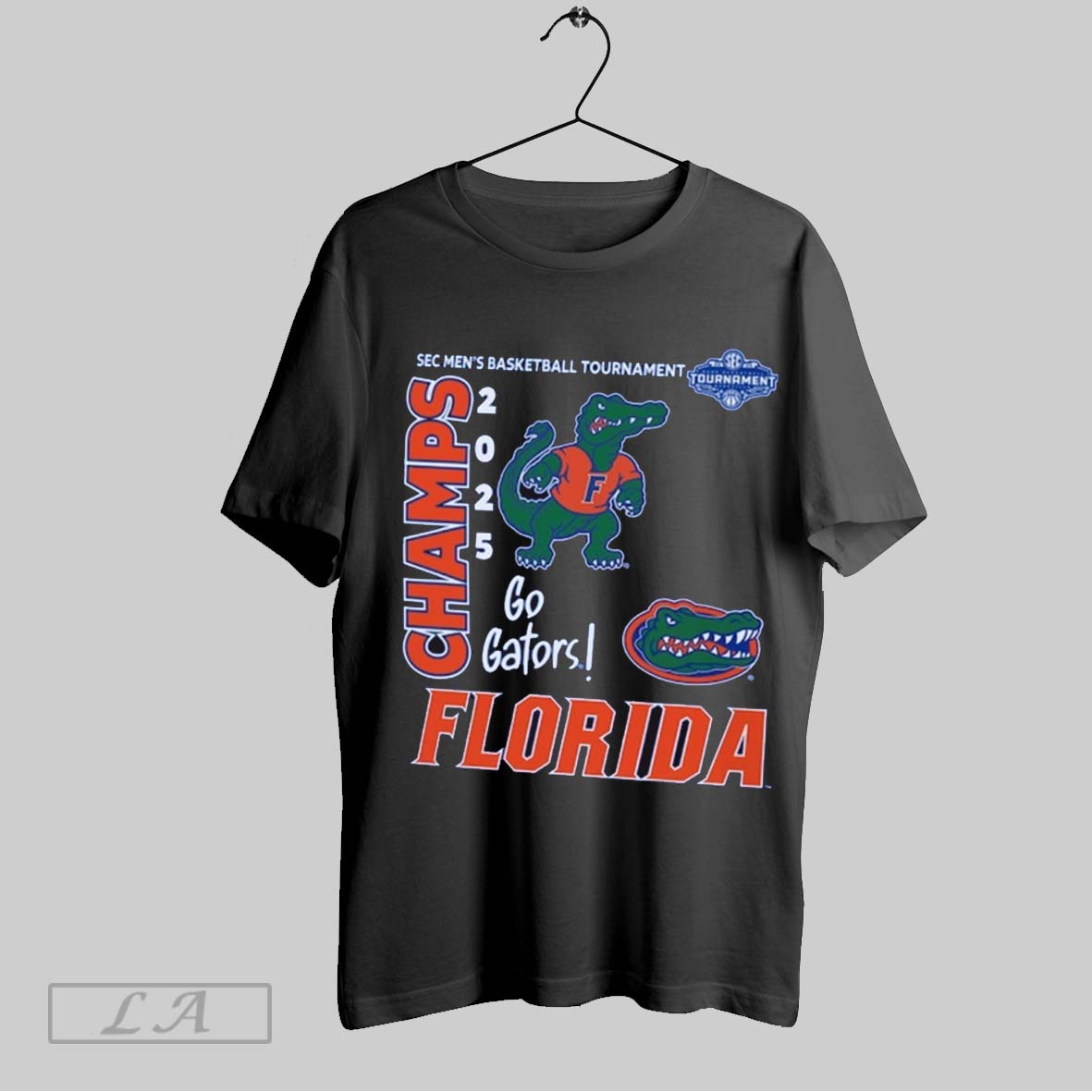 Top The Victory Florida Gators 2025 Ncaa Sec Mens Basketball Conference Tournament Champions Go Gators Mascot T Shirt Sweatshirt Hoodie Shirt