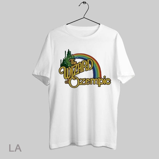 Top The Wizard Of Ozempic Rainbow T Shirt Sweatshirt Hoodie Shirt