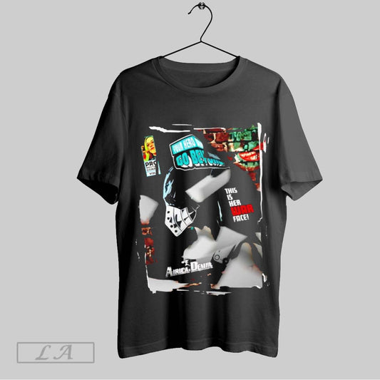 Top This Is Her War Face Airica Demia Graphic T Shirt Sweatshirt Hoodie Shirt