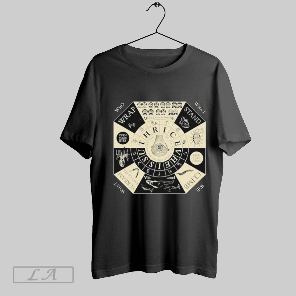 Top Thrice Vheissu Who What Wie What Wrap Stand Cimb Scream Album T Shirt Sweatshirt Hoodie Shirt