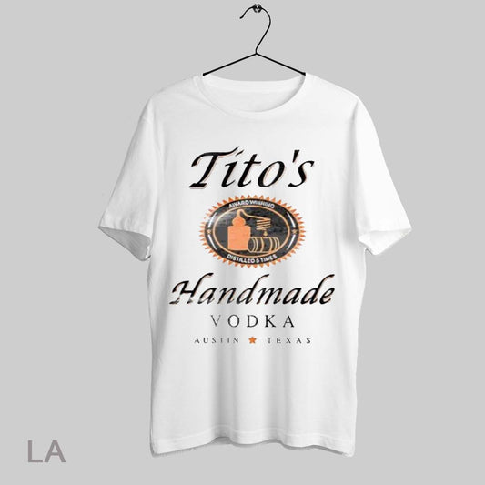 Top Titos Handmade Vodka Austin Texas T Shirt Sweatshirt Hoodie Shirt