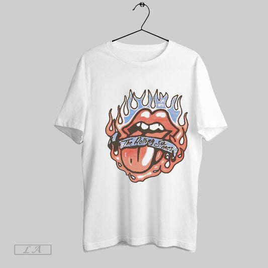 Top Tongue Logo Flash Art Natural T Shirt Sweatshirt Hoodie Shirt