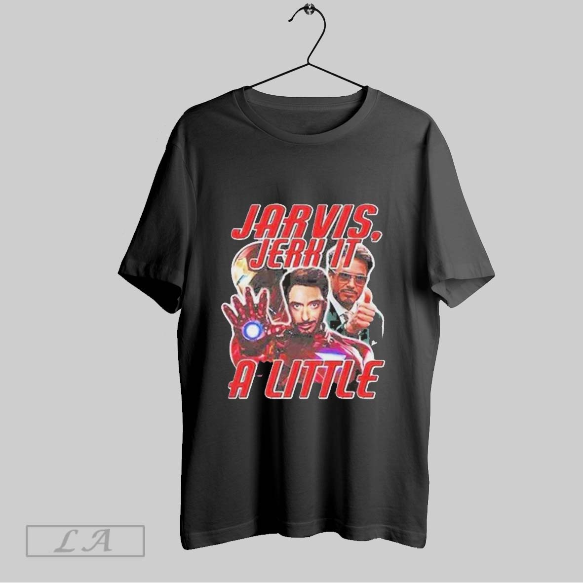 Top Tony Stark Iron Man Jarvis Jerk It A Little T Shirt Sweatshirt Hoodie Shirt