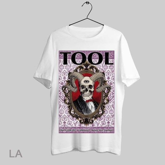 Top Tool March 22nd 2025 Lollapalooza Buenos Aires Argentina Shows T Shirt Sweatshirt Hoodie Shirt