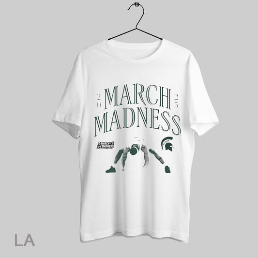 Top Trejuan Holloman 2025 Ncaa March Madness Michigan State Spartans Basketball Graphic T Shirt Sweatshirt Hoodie Shirt