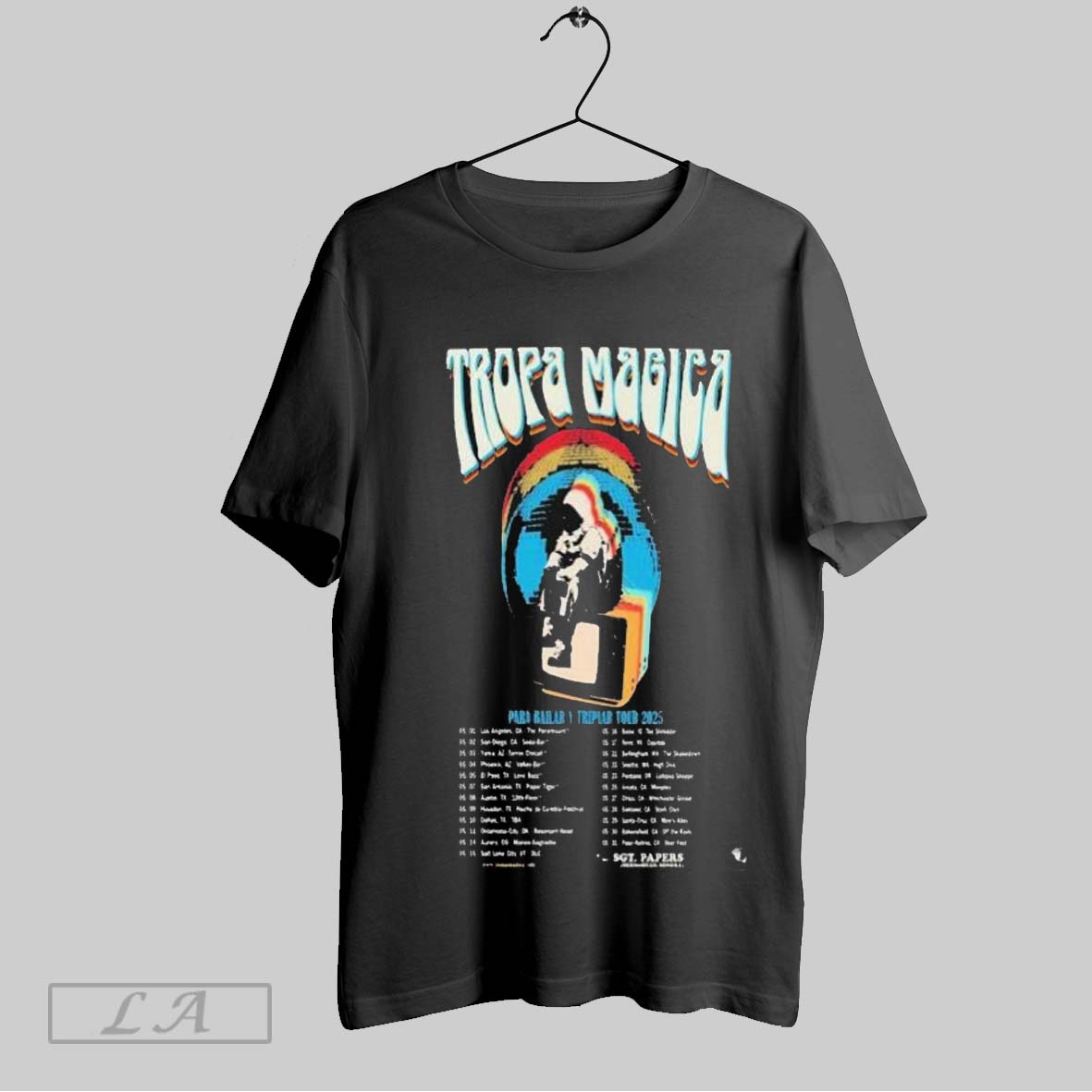 Top Tropa Magica Para Ballar Y Tripiar Tour 2025 Astronaut Tv Disco T Shirt Sweatshirt Hoodie Shirt