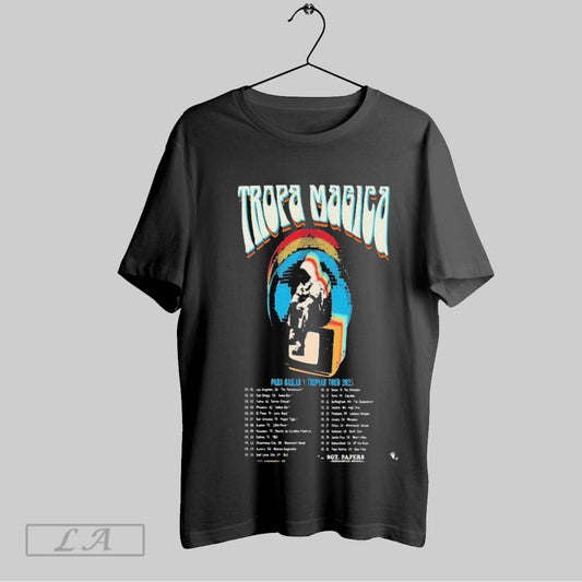 Top Tropa Magica Para Ballar Y Tripiar Tour 2025 Astronaut Tv Disco T Shirt Sweatshirt Hoodie Shirt