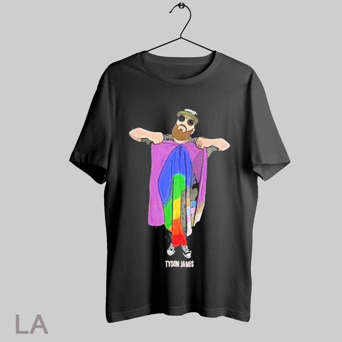 Top Tyson James Lgbtq Flag T Shirt Sweatshirt Hoodie Shirt