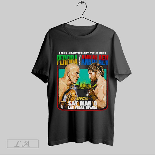 Top Ufc 313 Alex Pereira Vs Magomed Ankalaev Matchup 2025 T Shirt Sweatshirt Hoodie Shirt