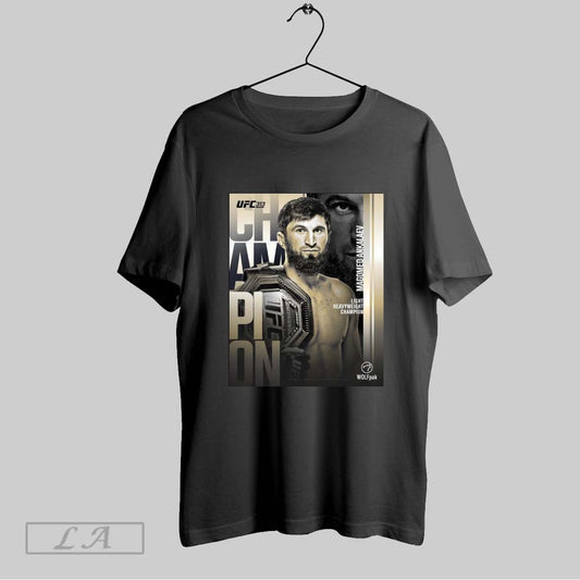 Top Ufc 313 Magomed Ankalaev Defeats Alex Pereira By Unanimous Decision Light Heavyweight Champion Poster T Shirt Sweatshirt Hoodie Shirt