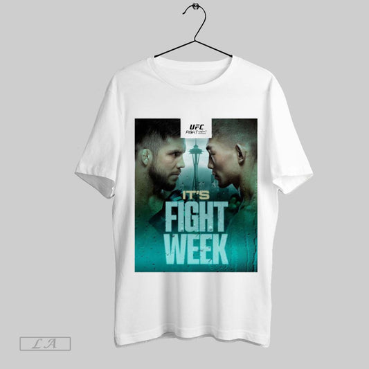 Top Ufc Fight Night Its Fight Week Henry Cejudo Vs Song Yadong Ufc Seattle Poster T Shirt