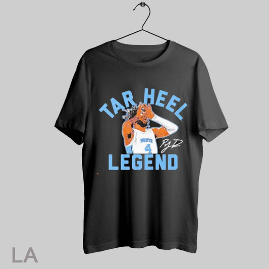Top Unc Basketball R J Davis Tar Heel Legend T Shirt Sweatshirt Hoodie Shirt