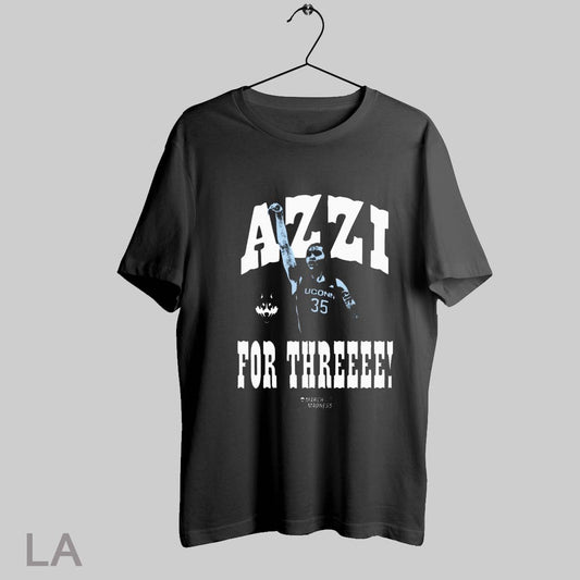 Top Uconn Huskies Basketball Azzi Fudd Azzi For Three 2025 Ncaa March Madness Painting T Shirt Sweatshirt Hoodie Shirt
