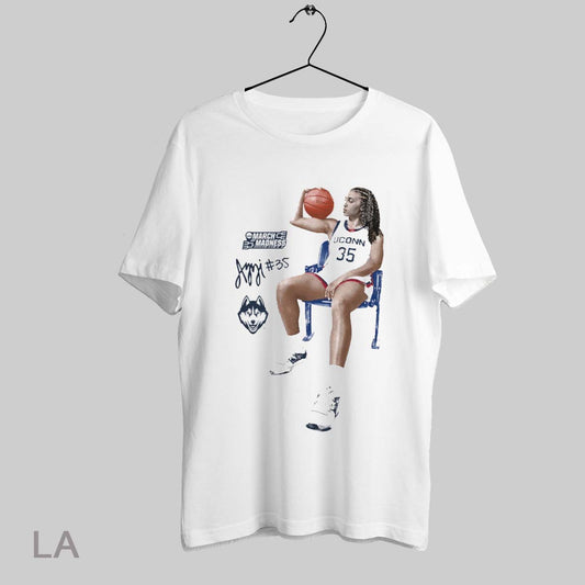 Top Uconn Huskies Basketball Azzi Fudd Portrait 2025 Ncaa March Madness Signature Graphic T Shirt Sweatshirt Hoodie Shirt