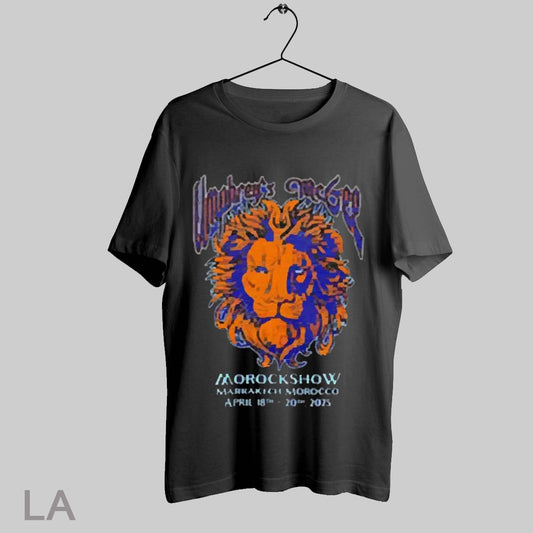 Top Umphreys Mcgee Lion Royal Morocco Event 2025 T Shirt Sweatshirt Hoodie Shirt