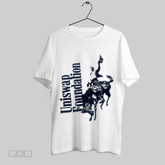 Top Uniswap Foundation Horse Riding T Shirt Sweatshirt Hoodie Shirt