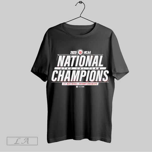 Top Utah Utes Team Back On Top 17th 2025 Ncaa Skiing National Champions T Shirt Sweatshirt Hoodie Shirt
