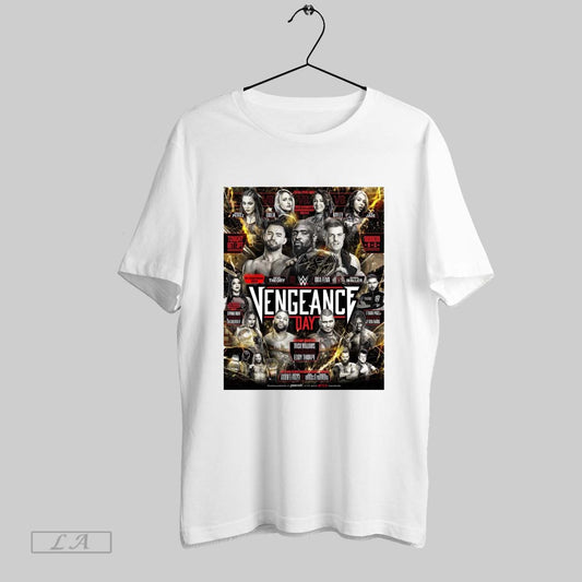 Top Vengeance Day Feb 16 2025 Strap Match Trick Williams Vs Eddy Thorpe Washington Dc Poster T Shirt