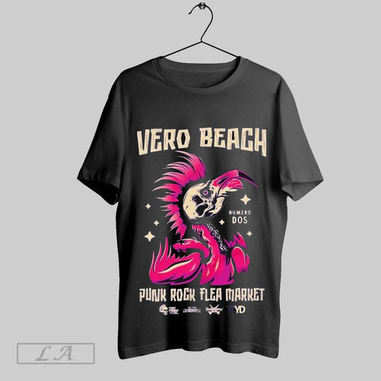 Top Vero Beach Punk Rock Flea Market Numero Dos 2025 T Shirt Sweatshirt Hoodie Shirt