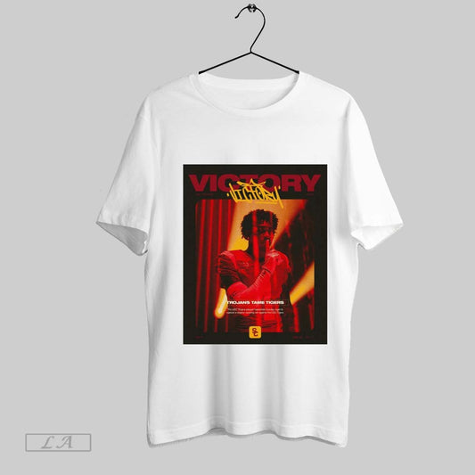 Top Victory Usc Trojans Trojans Tame Tigers The Usc Trojans Played Masterfully Sunday Night Poster Sweatshirt T Shirt
