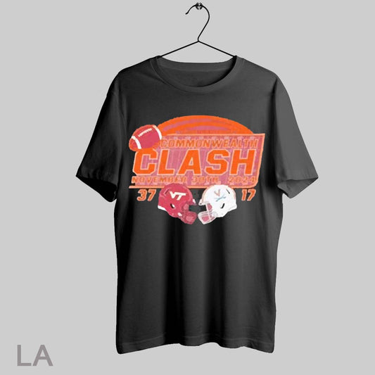 Top Virginia Tech Hokies Vs Virginia Cavaliers 2024 Commonwealth Clash Score T Shirt Sweatshirt Hoodie Shirt