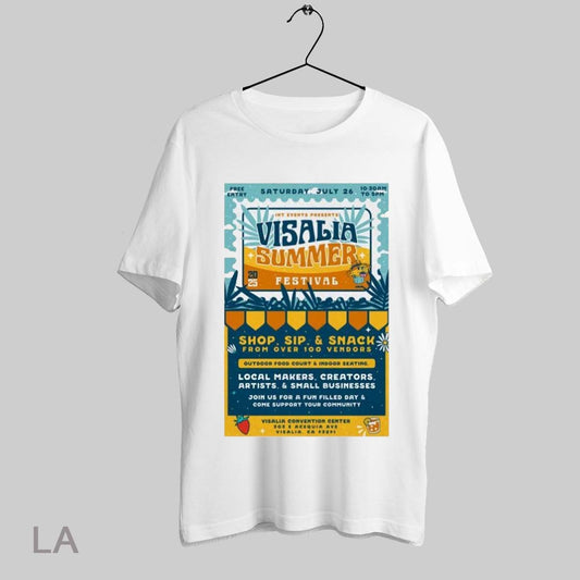 Top Visalia Summer Festival At Visalia Convention Center In Visalia Ca July 26 2025 T Shirt Sweatshirt Hoodie Shirt