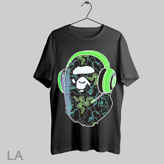 Top W2c Bape X Razer T Shirt Sweatshirt Hoodie Shirt