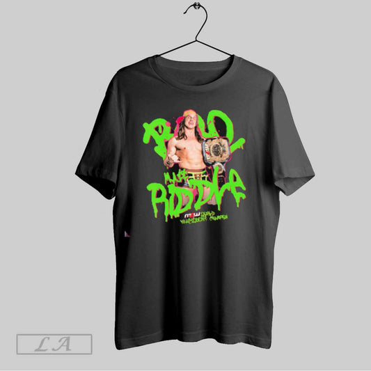 Top Wwe Matt Riddle World Heavyweight Champion T Shirt Sweatshirt Hoodie Shirt