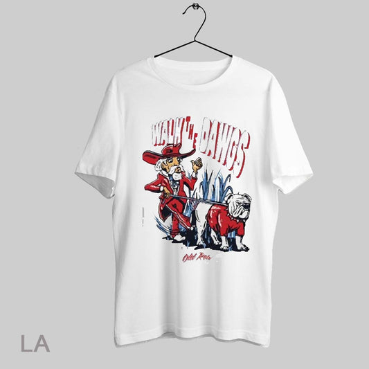 Top Walk The Dawgs Georgia Bulldogs Vs Ole Miss Rebels Graphic T Shirt Sweatshirt Hoodie Shirt