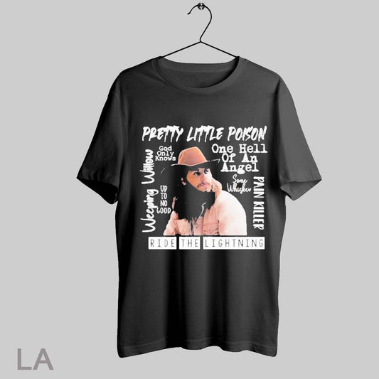 Top Warren Zeiders Pretty Little Poison Ride The Lightning T Shirt Sweatshirt Hoodie Shirt