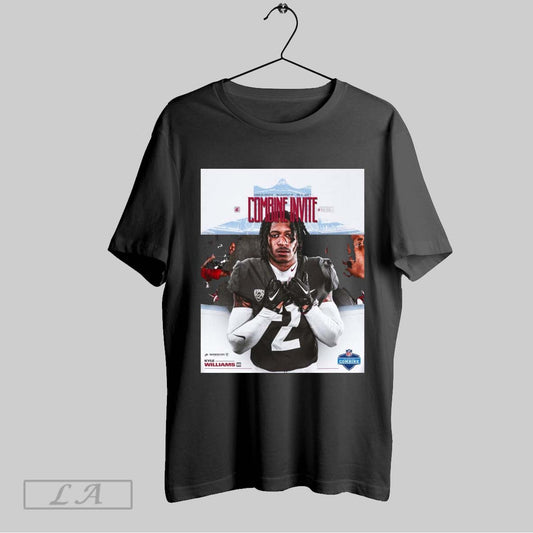 Top Washington State Cougars Football Kyle Williams Lucas Oil Stadium 2025 Nfl Combine Invite Poster Sweatshirt T Shirt