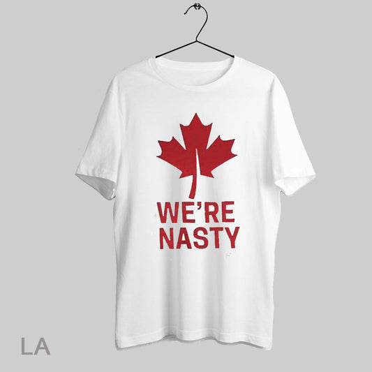 Top Were Nasty Canadian Leaf 2025 T Shirt Sweatshirt Hoodie Shirt