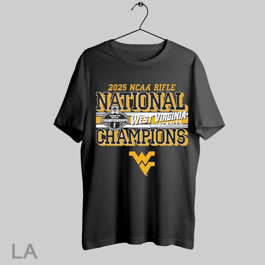 Top West Virginia Mountaineers 2025 Ncaa Rifle National Champions T Shirt Sweatshirt Hoodie Shirt