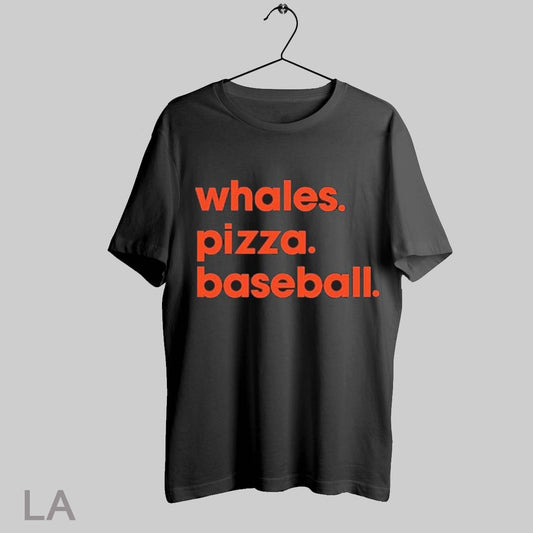 Top Whales Pizza Baseball T Shirt Sweatshirt Hoodie Shirt