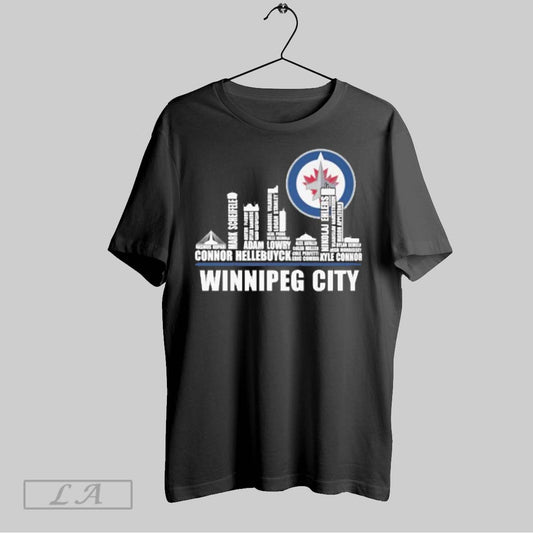 Top Winnipeg City Winnipeg Jets Hockey Players Name T Shirt Sweatshirt Hoodie Shirt