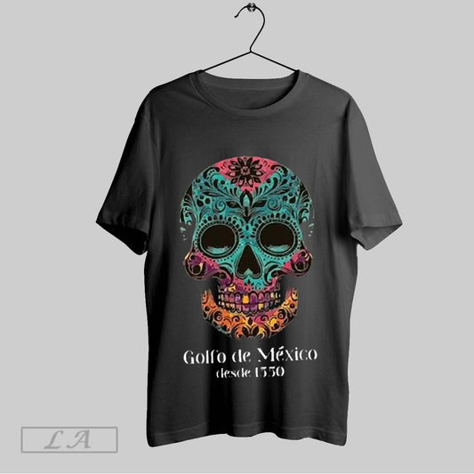 Top Womens Gulf Of Mexico Skull 2025 T Shirt Sweatshirt Hoodie Shirt