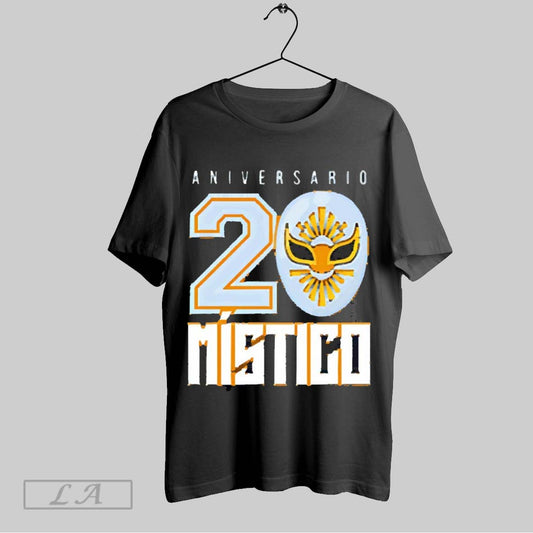 Top Wwe Aniversario 20 Mistico 2025 T Shirt Sweatshirt Hoodie Shirt