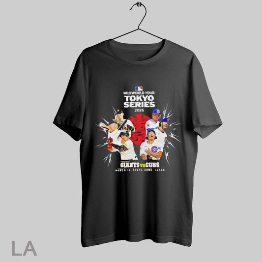 Top Yomiuri Giants Vs Cubs Mlb Tokyo Series Opening Game 2025 T Shirt Sweatshirt Hoodie Shirt