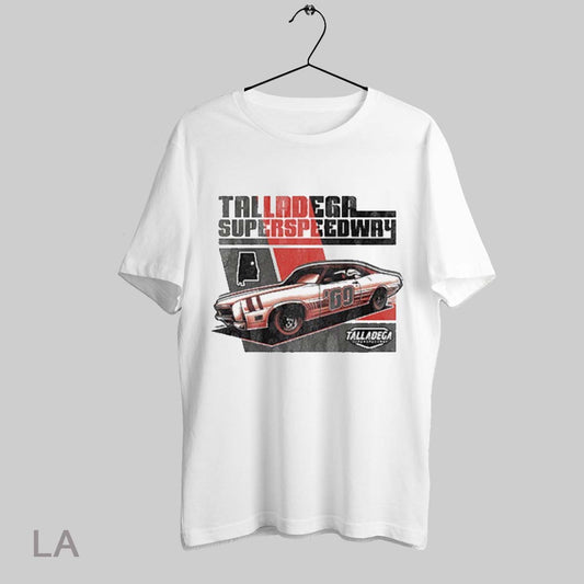 Top Youth Talladega Retro Racecar T Shirt Sweatshirt Hoodie Shirt