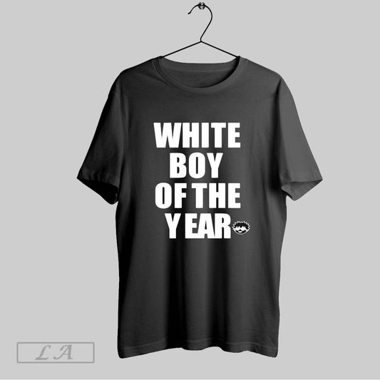 Top Zander Gang White Boy Of The Year T Shirt Sweatshirt Hoodie Shirt