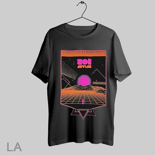 Top Zoe Aztlan Neon T Shirt Sweatshirt Hoodie Shirt