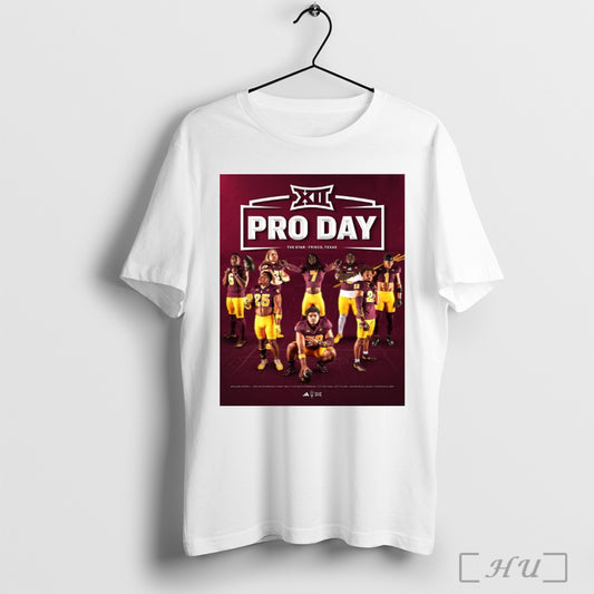 Trending Arizona State Sun Devils Football 2025 Pro Day The Star Frisco Texas Melquan Stovall Decarlos Brooks Emmit Bohle Poster T Shirt Sweatshirt