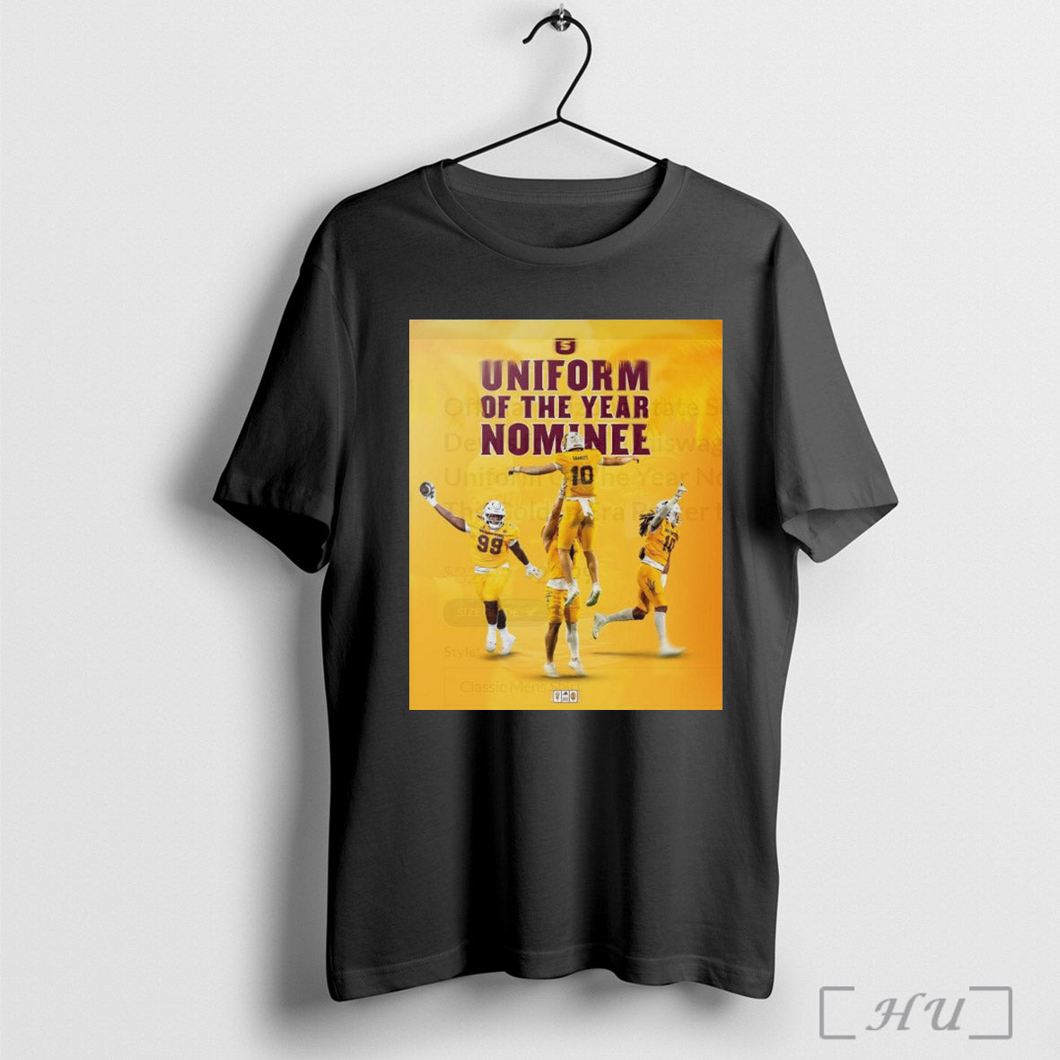 Trending Arizona State Sun Devils Football Uniswag Uniform Of The Year Nominee The Golden Era Poster T Shirts Sweatshirt